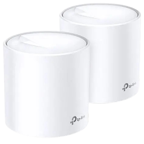 034015 "ROUTER TP-LINK MESH DECO X60 (PAQ X2) AX5400, 2 BAND"