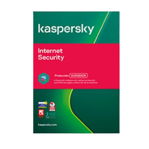 "LICENCIA DE ANTIVIRUS KASPERSKY INTERNET SECURITY 1 AÑO "