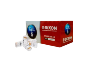 147779 Conector RJ45 Dixon Cat6 ANSI/TIA Caja x100 Unidades