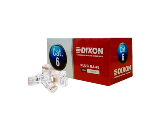 147779 Conector RJ45 Dixon Cat6 ANSI/TIA Caja x100 Unidades