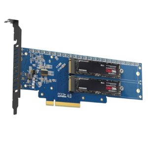 "TARJETA ADAPTADORA JEYI DUAL NVME A PCIE 4.0 X8/X16"