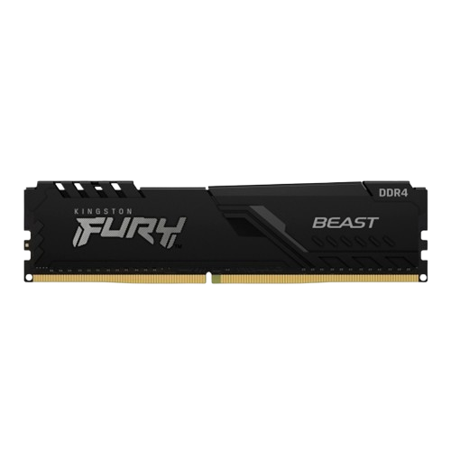 "Memoria Kingston Fury Beast, 16GB, DDR4, 3200 MHz, PC4-25600, CL16, 1.35V."