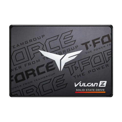 392570 "Unidad en estado solido T-FORCE VULCAN Z, 1TB, SATA 6Gb/s, 2.5", Negro, DC +5V"