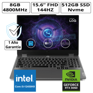 Laptop Gamer Lenovo LOQ 15IAX9 | 83GS006WLM