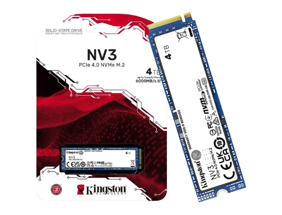 SSD NVMe Kingston NV3 4TB PCIe 4.0 M.2