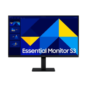 "MONITOR PLANO SAMSUNG, 24 PULG. FHD IPS, 100HZ, 5MS, HDMI, ESSENTIAL S3"