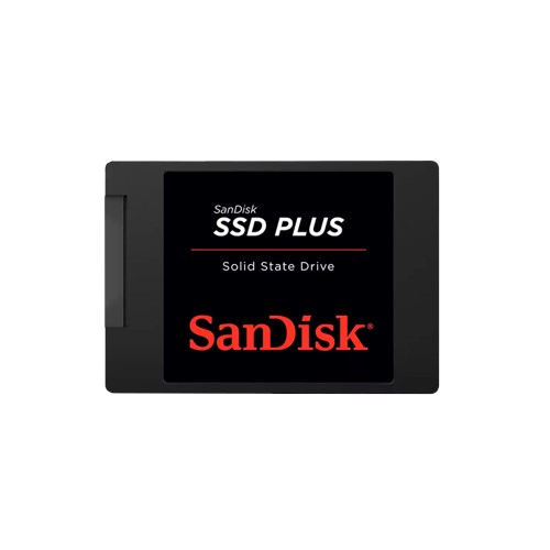 "Unidad de estado sólido SANDISK SSD PLUS, 1TB, SATA 6Gb/s, 2.5", 535 MB/s, 450 MB/s"