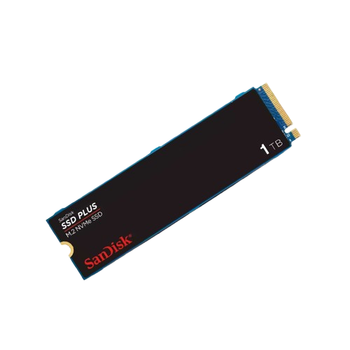 "Unidad en estado solido SanDisk SSD PLUS 1TB, M.2 2280 PCIe NVMe Gen 3.0"