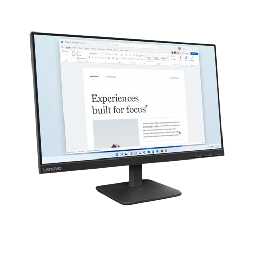 Monitor Lenovo 23.8” FHD IPS HDMI VGA DisplayPort