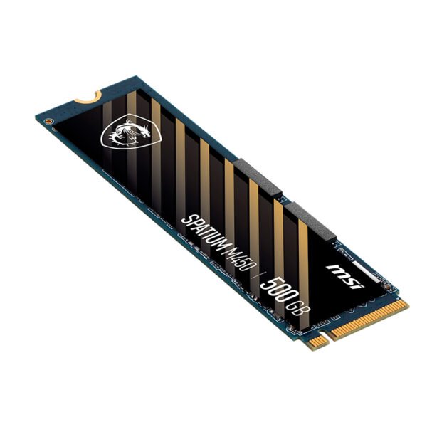 ssd500gmsspm450_1 SSD MSI SPATIUM M450 500GB NVMe PCIe Gen4 M.2 2280